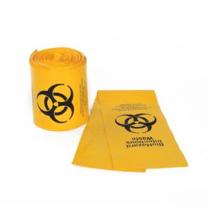 Wholesale one color printing: Biohazard Waste Bag