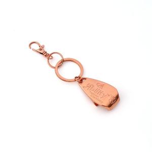 Wholesale key chains: Beer Opener Keychain Promotional Zinc Alloy Metal Key Chains