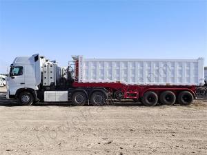 Wholesale Truck Parts: 3 Axles Tipper Semitrailer