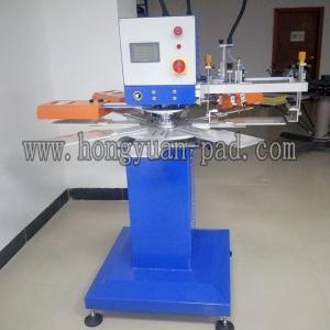 Wholesale Printing Machinery: 2 Color Rapid Rotary Garment Tag/Label Flat Silk Screen Printing Machine