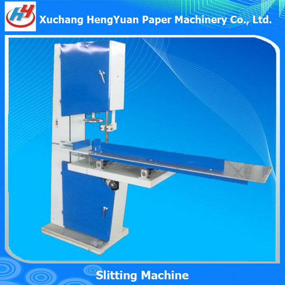 Semi Automatic Band Saw Slitting Machine for Toilet Paper