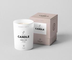 Wholesale candle: New Arrival Gift Paper Box Round Paper Candle Packing Boxes Printed Paper Packaging Box