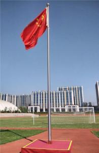 Wholesale led residential light: OEM Height Powder Coated Steel or Aluminum Commercial or School Flag Pole with Dome Top