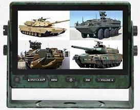 Sell  7inch AHD Quad Militaly Heavy Duty Monitor