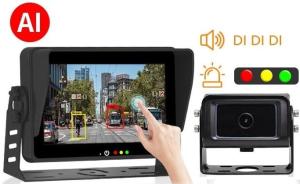 Wholesale temperature measurement: 7 Inch AI Hybrid Quad Touch Screen DVR Monitor & Camera System