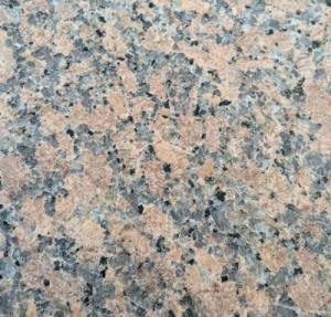 Wholesale paving stone machine: Bush Hammered Surface Granite Paving Maple Leaf Red Granite G562