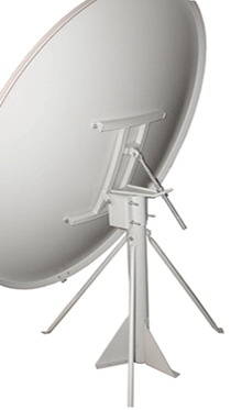 Ku Band Offset 120 X 135cm Satellite Dish Antenna