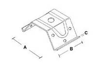 Buy Table Leg Fixing Plate in Steel