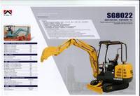 Mini Crawler Excavator SG8022 , Mini Digger