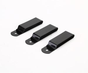 Wholesale titanium plate: Special Spring Steel with Black Plated Belt Clip Money