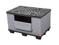 1200 X 800 Automotive Plastic Sleeve Pack Pallet Storage Box