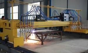 Wholesale cnc plasma cutting machine: Steel Strips Flame/Plasma CNC Cutting Machine