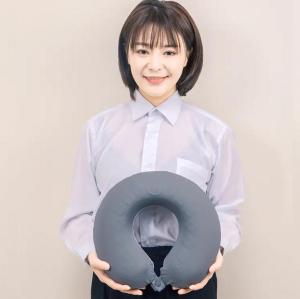 Wholesale neck pillow: 2022 U-Shaped Gel Cooling Memory Foam Nap Airport Good Neck Pillow for Car Office