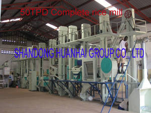 Wholesale rice sifter: 50TPD Complete Rice Mill