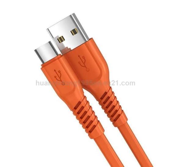 USB Mobile Phone Data Line Fast Charging Data Line Flat Line Noodle Data Cable
