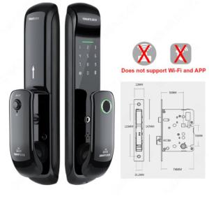 Wholesale Locks: SmarDeer Smart Door Lock for Tuya Lock with WiFi Biometric Fingerprint Lock with Fingerprint/Passwor