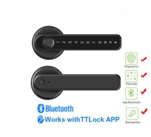 Wholesale d: TTLock APP Smart WiFi Remote Control Fingerprint Lock Security Electronic Biometrics Password Code D