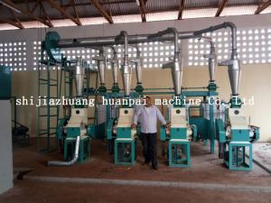 Wholesale cake filling machine: 10-30TPD Maize Processing Plant Grain Grinder Machine Electric Corn Mill Machine