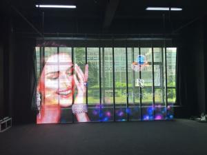 Wholesale led p25 displays: Glass LED Screen, Transparent Screen, Transparent LED Display, Showcase LED Display for Stores