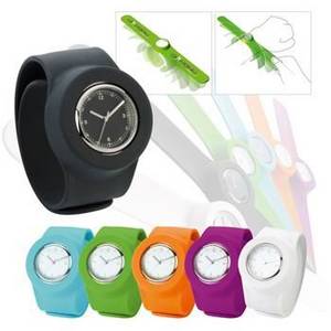 Wholesale quartz silicone slap watch: Slap Watch