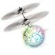Infrared Induction Flying Flight Aircraft Drone UFO Whirly Heli Crackle Flash To Sense Ball