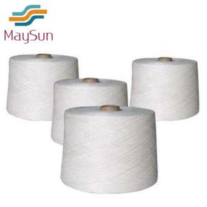 Wholesale spun polyester sewing thread: 100% Polyester Ring Spun Yarn Wholesale 100% Virgin Ring Spun Polyester Yarn 30/1 30/2 for Knitting