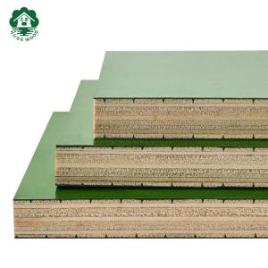 Wholesale poplar core: Green PP Plastic Faced Plywood for Outdoor Construction Project with 20 Times Recycle Using