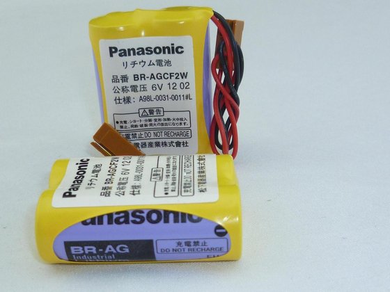 PANASONIC BR-AGCF2W 6V PLC Lithium Battery 