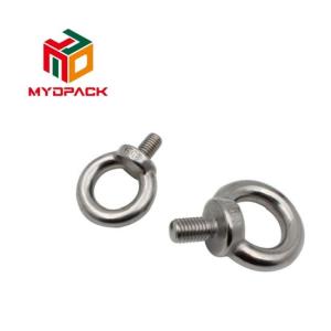 Wholesale steel screw: Stainless Steel Boat Accessories Marine Hardware Eye Bolt Screw DIN 580 Type Lifting Eye Bolt