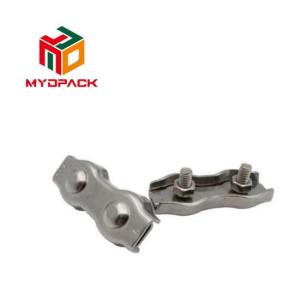 Wholesale railway tools: Marine Parts Accessories 10mm Stainless Steel Duplex 2 Post Cable Clamp Wire Rope Clip Cable Clamp