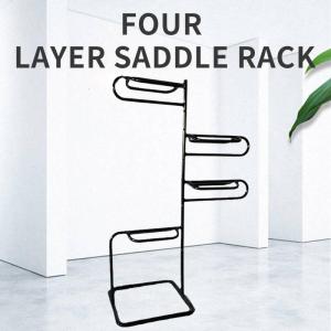 Wholesale racing seats: Hot Sale Display Rack Equestrian Supplies Horse Racing Seat Saddle Rack Four Saddle Racks