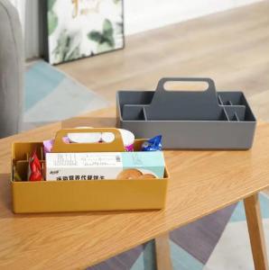 Wholesale desktop storage box: Portable Desktop Storage Box Household Plastic Combination Storage Box