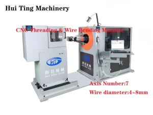 Wholesale Metal Bending Machinery: CNC Threading & Wire Bending Machine 4-8mm