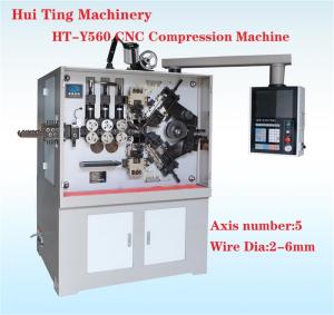 Wholesale spring coiling machine: HT-Y560 CNC Spring Compression Machine Wire Dia 2.0-6.0 Mm Spring Coil Spring Machine