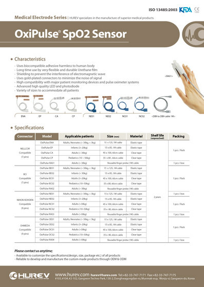 OxiPulse SPO2 Sensor