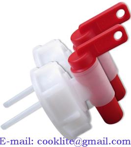 Wholesale bucket adapters: DIN 61 Aeroflow Breather Drum Dispensing Tap Plastic Spigot