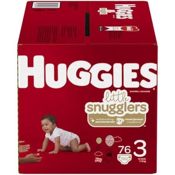 Huggies Little Snugglers Diapers Size 3 76 Ct(id:11258609). Buy United ...