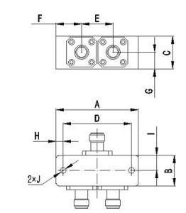 Wholesale c: 26.5GHz40GHz  Two Channels Power Divider