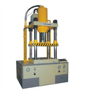 350T 4 Column Deep Drawing Hydraulic Press for   Tableware