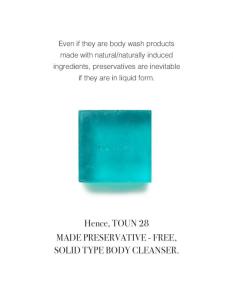 Wholesale g: Body Soap S22 Wasabi/Menthol 100g