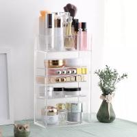 Makeup Organizer Cosmetic Storage Drawers and Jewelry Display Box, Acrylic Makeup Holders with Drawe 3