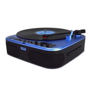 Wholesale usb bluetooth headphone: Desonic Brandnew Design Portable Turntable Record Player with Rechargeable Battery, USB SD Play&Reco