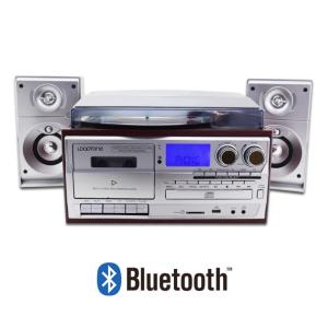 Wholesale usb speaker: Phonograph Music Center VINYL RECORD PLAYER with External Speakers, CD Player, USB SD Cassette Play