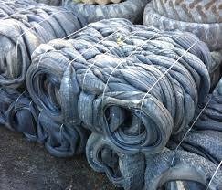 Wholesale Recycling: 3 Cuts Truck and Bus Tyre Bales