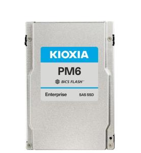 Wholesale Hard Drives: KIOXIA PM6-R Enterprise-1DWPD Read Intensive SSD 3.84TB SAS KPM61RUG3T84