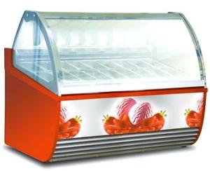 Wholesale door panel: Ice Cream Display Freezer