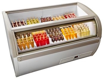 ice cream display freezer price in india