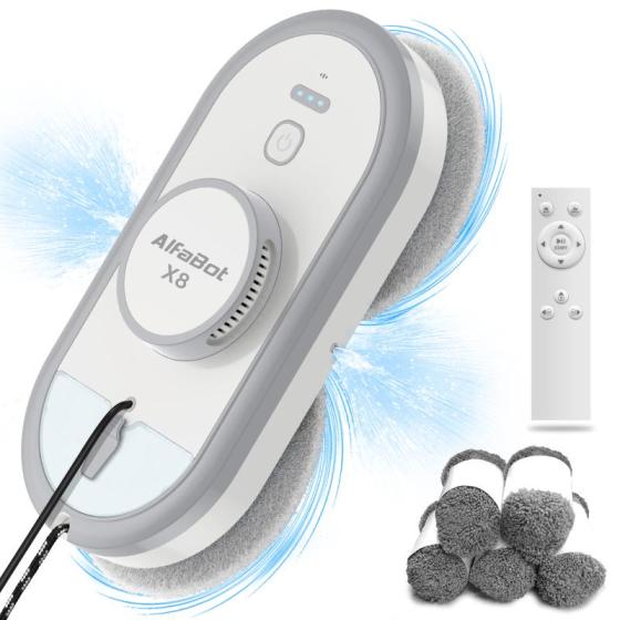High Quality Window Robot Cleaner with Infrared Remote Control Smart Automatic Window Cleaning Robot