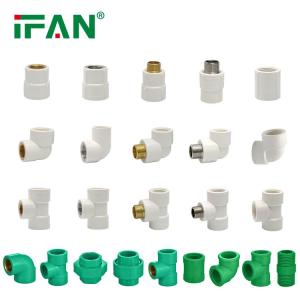 Wholesale pvc pipe fittings: IFAN Manufacture Supply PVC Fittings Customized Elbow CPVC PVC Pipe Fittings
