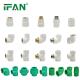 IFAN Manufacture Supply PVC Fittings Customized Elbow CPVC PVC Pipe Fittings